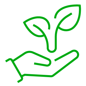 Lower embodied carbon icon