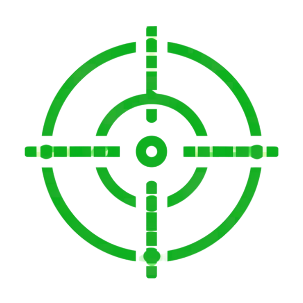 Greater accuracy icon
